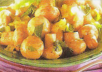 Champignons marinés à l'orange